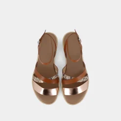 NERO GIARDINI Sandali^E218673D Platino - Sandali Beige