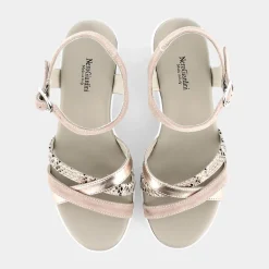 NERO GIARDINI Sandali^E115780D Platino - Sandali Beige