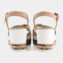 NERO GIARDINI Sandali^E115780D Platino - Sandali Beige