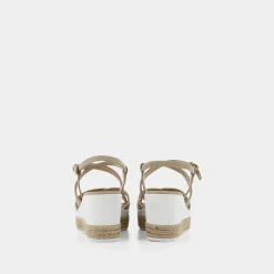 NERO GIARDINI Sandali^E307710D Platino - Sandali Argento