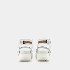 NERO GIARDINI Sandali^E307841D Platino - Sandali Argento