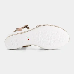 NERO GIARDINI Sandali^E115780D Platino - Sandali Beige