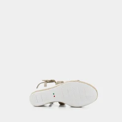 NERO GIARDINI Sandali^E307710D Platino - Sandali Argento