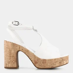 NERO GIARDINI Sandali^E307670D Sandali Bianco