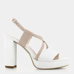 NERO GIARDINI Sandali^E307543D Sandali Bianco
