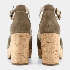 NERO GIARDINI Sandali^E115820D Taupe - Sandali Beige