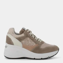 NERO GIARDINI Sneakers^E217981D Taupe - Sneakers Beige