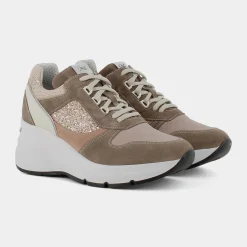 NERO GIARDINI Sneakers^E217981D Taupe - Sneakers Beige