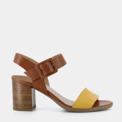 NERO GIARDINI Sandali^E218654D Tuorlo - Sandali Giallo