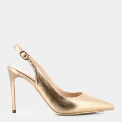 NERO GIARDINI Chanel^E307041De Sandalo - Chanel Argento