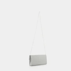SHEEN Clutch^Eg-E23-03 - Silver - Clutch Argento