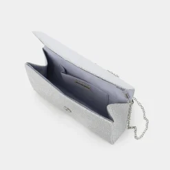 SHEEN Clutch^Eg-E23-03 - Silver - Clutch Argento