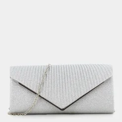 SHEEN Clutch^Eg-E23-01 Clutch Argento