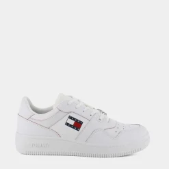 TOMMY JEANS Sneakers^Em0Em01017Ybr Etch Basket Sneakers Bianco