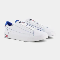TOMMY JEANS Sneakers^Em0Em01019Ybr Leather Varsity Sneakers Bianco