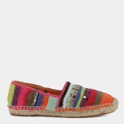 APEPAZZA Espadrillas^Esmer04Crk Elsa Fantasia - Campesina Arancio