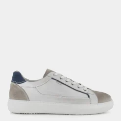 NERO GIARDINI Sneakers^E102027U Beige Blu - Sneakers Bianco