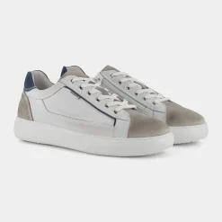 NERO GIARDINI Sneakers^E102027U Beige Blu - Sneakers Bianco