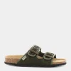 NATURAL WORLD Sandali^7001Ew Bio Kaki - Sandali Verde