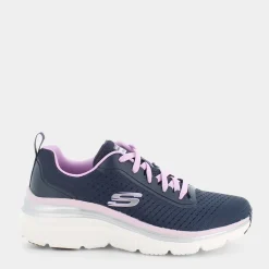 SKECHERS Sportive^149277 Fashion Fit Navy Mesh / Lavender - Sportive Blu
