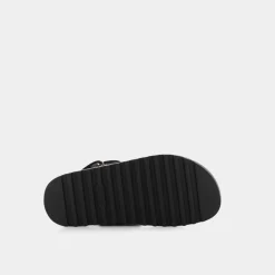 GUESS Sandali^Fl6Fbs Fal03 /Platino - Sandali Nero
