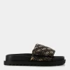 GUESS Sandali^Fl6Fzy Fal19 /Platino - Sandali Nero