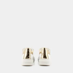 GUESS Sneakers^Fl7Rno Ele12 /Oro - Sneakers Bianco