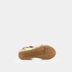 BIONATURA Sandali^24Fregene Gaucho Taupe/Senape/Cognac/Verde - Sandali Multicolor