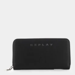 REPLAY Piccola Pelletteria^Fw5299.002.A0420A - Black - Piccola Pelletteria Nero