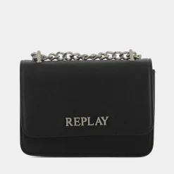 REPLAY Tracolle^Fw3001.001.A0362B Phoenix & Frida Black - Tracolle Nero