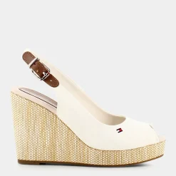 TOMMY HILFIGER Sandali^Fw0Fw04789Ybi Iconic Elena White - Sandali Bianco