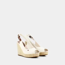 TOMMY HILFIGER Sandali^Fw0Fw04789Ybi Iconic Elena White - Sandali Bianco