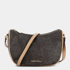 GIAN MARCO VENTURI Borse^Gb0060Cy2 Scuro/Beige - Borse Marrone