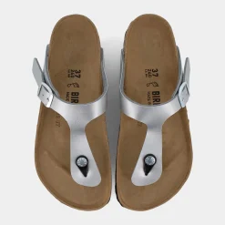 BIRKENSTOCK Sandali^043851 Gizeh Silver - Sandali Argento