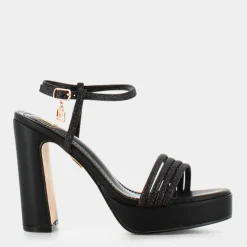 LAURA BIAGIOTTI Sandali^8125 Glitter Sandali Nero
