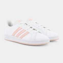 ADIDAS Sportive^Gv7163 Grand Court Base Ftwr White/Vapour Pink/Vapour Pink - Sportive Bianco