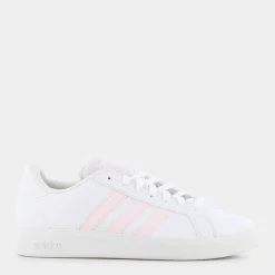 ADIDAS Sportive^Gw9260 Grand Court Base 2.0 Ftwr White/Almost Pink/Ftwr White - Sportive Bianco