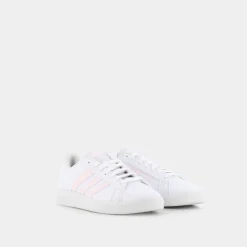 ADIDAS Sportive^Gw9260 Grand Court Base 2.0 Ftwr White/Almost Pink/Ftwr White - Sportive Bianco