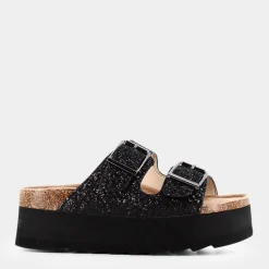 COLORS OF CALIFORNIA Sandali^Hcbes022 Bes22 Black - Sandali Nero