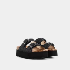 COLORS OF CALIFORNIA Sandali^Hcbes022 Bes22 Black - Sandali Nero