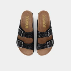 COLORS OF CALIFORNIA Sandali^Hcbes022 Bes22 Black - Sandali Nero