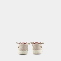 HEY DUDE Mocassini^Hd.40058 Wendy Chambray White Nut - Mocassini Beige