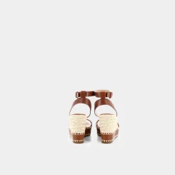 LAUREN RALPH LAUREN Sandali^802884124 Hilarie Cuoio - Sandali Marrone