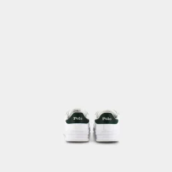 POLO RALPH LAUREN Sneakers^809829824 Hrt Ct Ii White/College Green - Sneakers Bianco