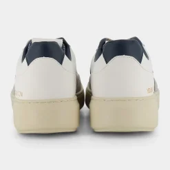 YOUSM Sneakers^Hz-E21U-08 /Beige/Blu/Rosso - Sneakers Bianco