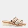 DUNE VERDI Sandali^Ib-E23D-01 - Camel/Oro - Sandali Beige