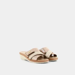 DUNE VERDI Sandali^Ib-E23D-01 - Camel/Oro - Sandali Beige