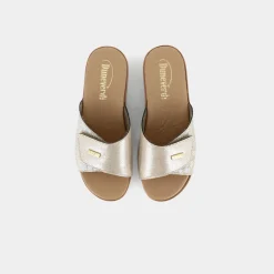 DUNE VERDI Sandali^Ib-E23D-03 /Oro - Sandali Beige