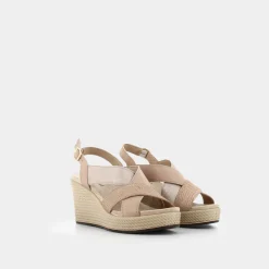 ESSEM Sandali^Im-E23D-14 - Castoro - Sandali Beige