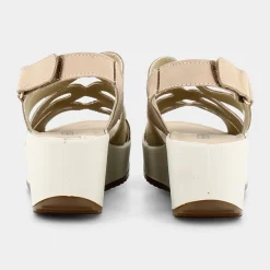 ESSEM Sandali^Im-E22D-08 - Platino - Sandali Beige
